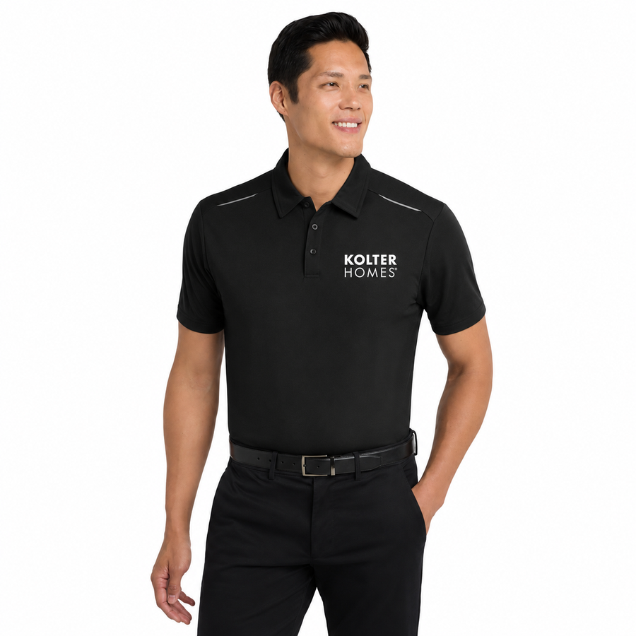 Port Authority Pinpoint Mesh Polo
